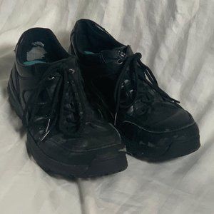 Leather Nonslip Food Service Shoes